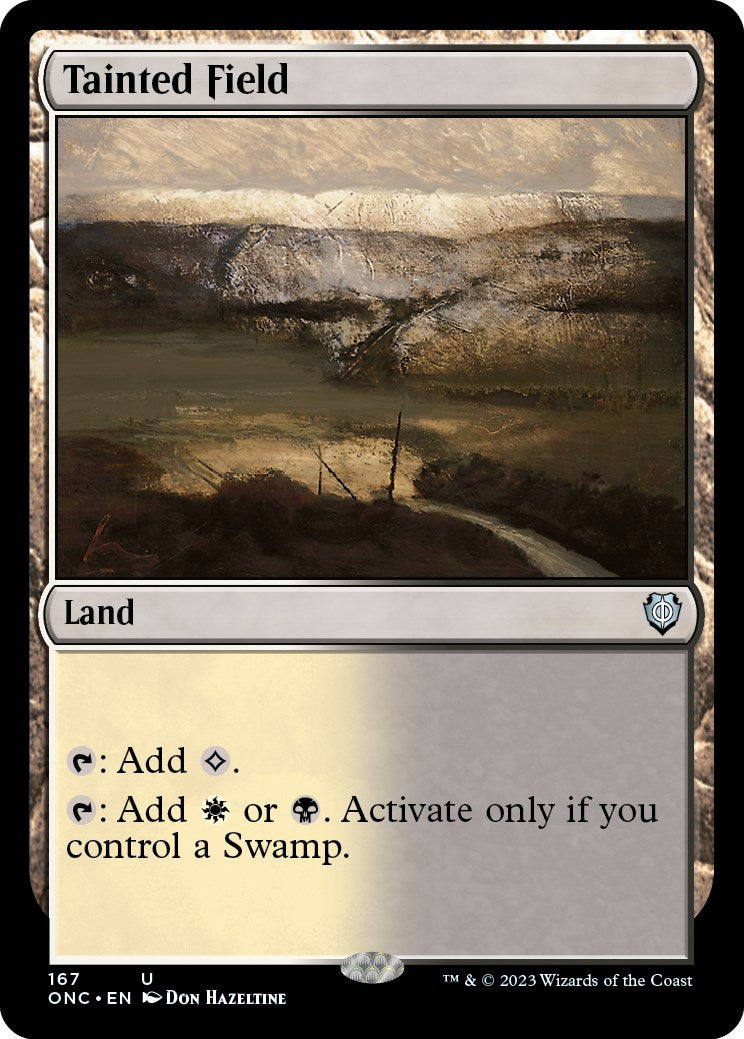 {C} Tainted Field [Phyrexia: All Will Be One Commander][ONC 167]