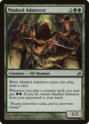 {R} Masked Admirers [Lorwyn][LRW 230]