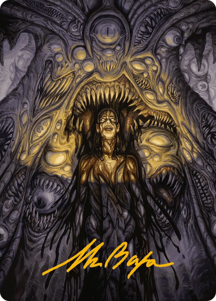 {A} Chthonian Nightmare Art Card (Gold-Stamped Signature) [Modern Horizons 3 Art Series][GS AMH3 037]
