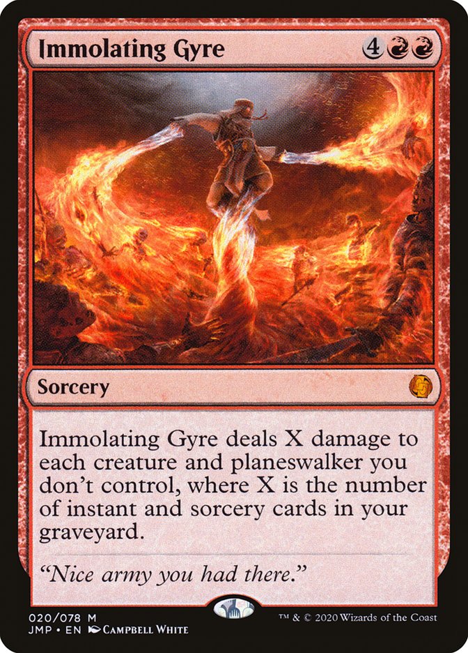 {R} Immolating Gyre [Jumpstart][JMP 020]