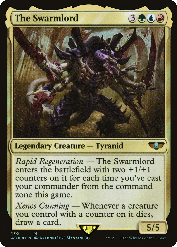 {R} The Swarmlord (176) [Universes Beyond: Warhammer 40,000][40K 176]