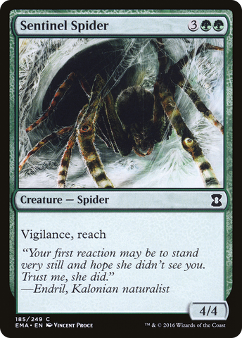 {C} Sentinel Spider [Eternal Masters][EMA 185]