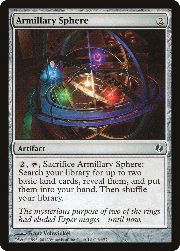 {C} Armillary Sphere [Duel Decks: Venser vs. Koth][DDI 064]