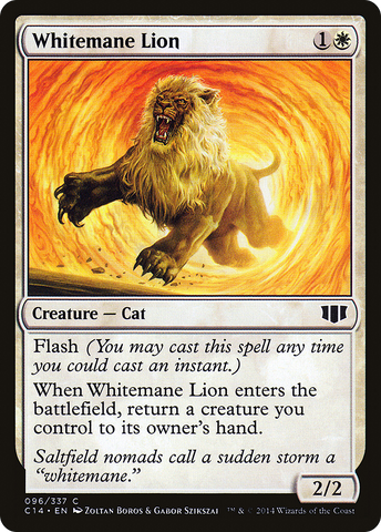 {C} Whitemane Lion [Commander 2014][C14 096]