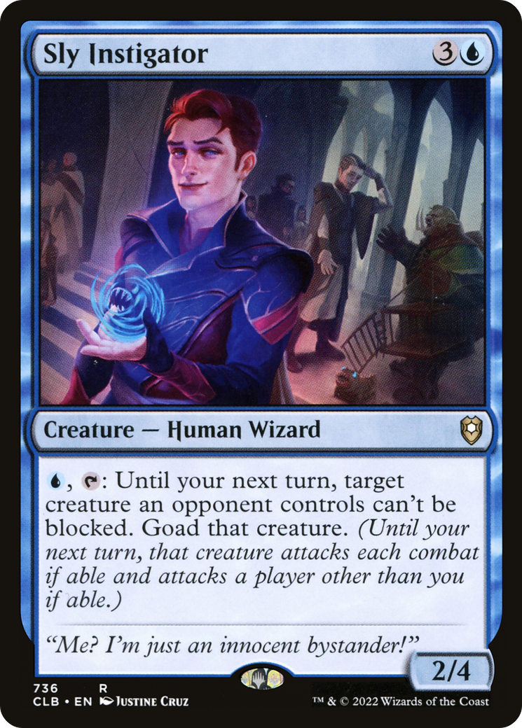 {R} Sly Instigator [Commander Legends: Battle for Baldur's Gate][CLB 736]