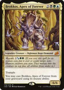 {R} Brokkos, Apex of Forever [Ikoria: Lair of Behemoths][IKO 179]