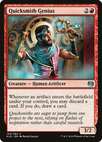 {C} Quicksmith Genius [Kaladesh][KLD 125]