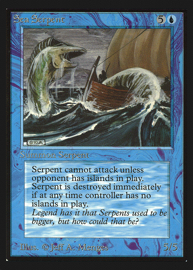 {C} Sea Serpent [International Collectorsâ Edition][GB CEI 077]