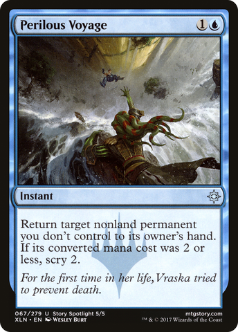 {C} Perilous Voyage [Ixalan][XLN 067]