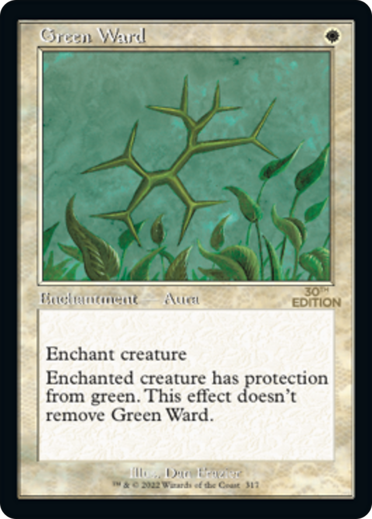 {C} Green Ward (Retro) [30th Anniversary Edition][30A 317]