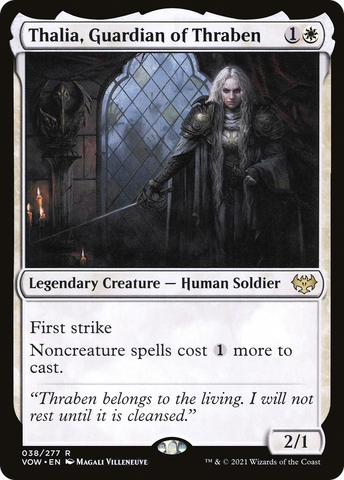 {R} Thalia, Guardian of Thraben [Innistrad: Crimson Vow][VOW 038]