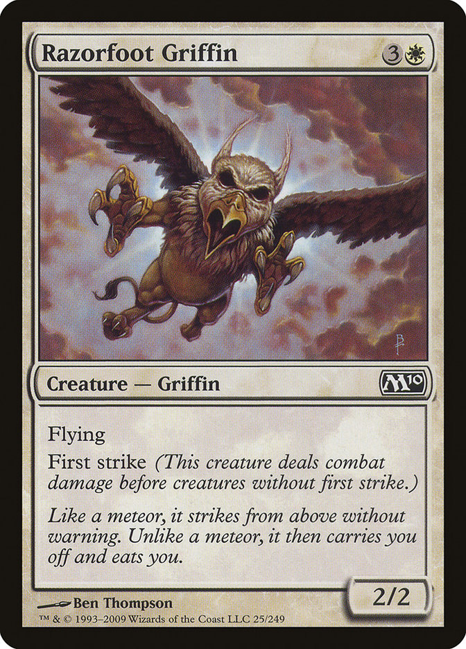 {C} Razorfoot Griffin [Magic 2010][M10 025]