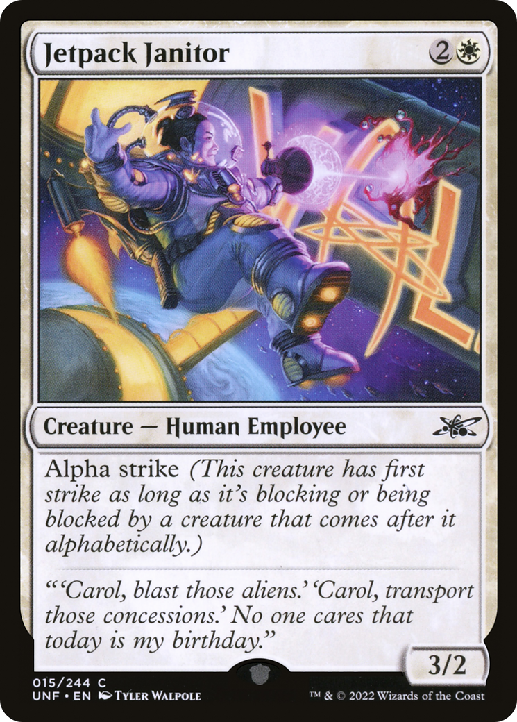 {C} Jetpack Janitor [Unfinity][UNF 015]