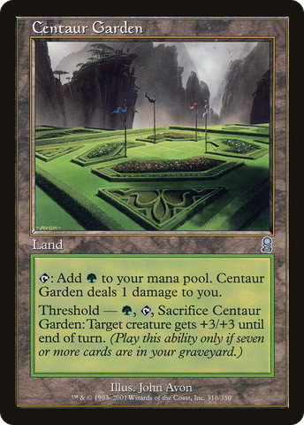 {C} Centaur Garden [Odyssey][ODY 316]