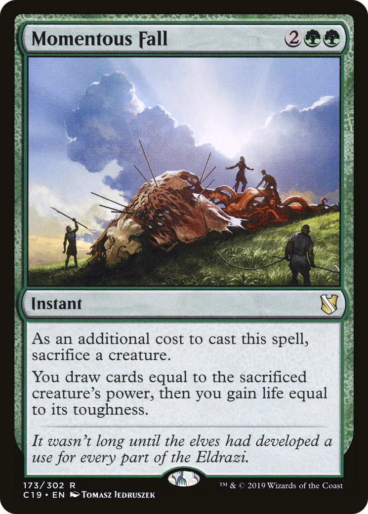 {R} Momentous Fall [Commander 2019][C19 173]