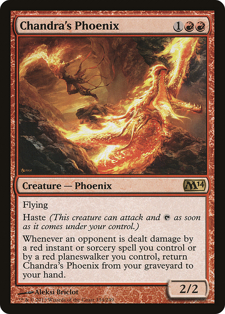 {R} Chandra's Phoenix [Magic 2014][M14 134]
