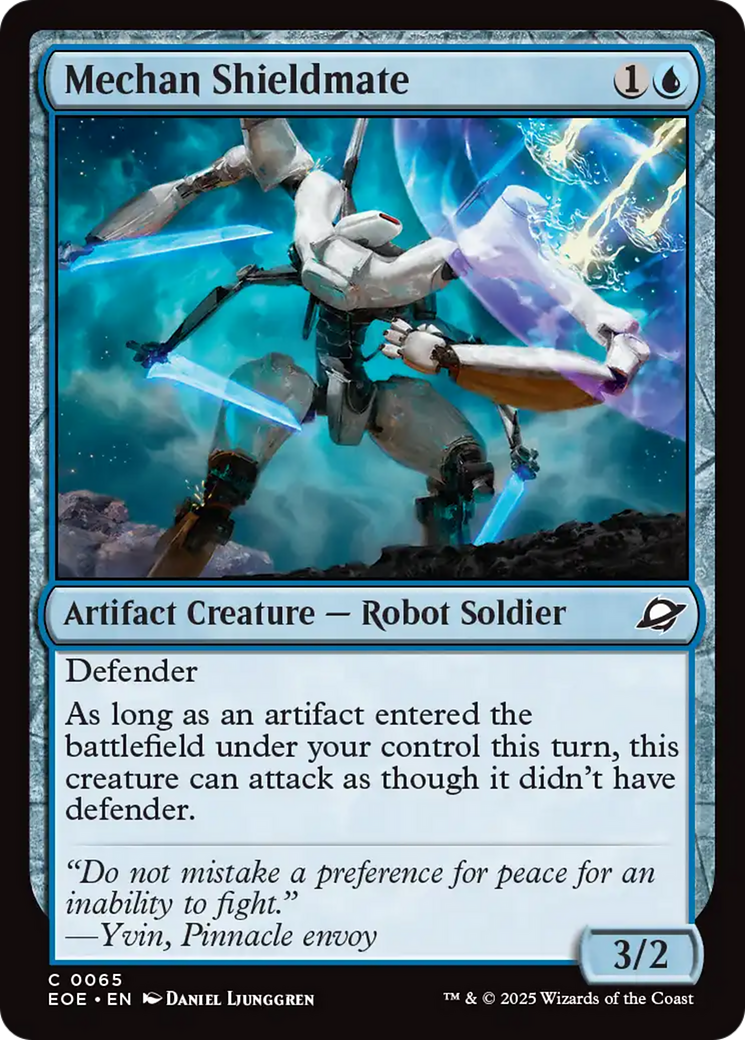 {@@ EOE C} Mechan Shieldmate [Edge of Eternities] [EOE 065]