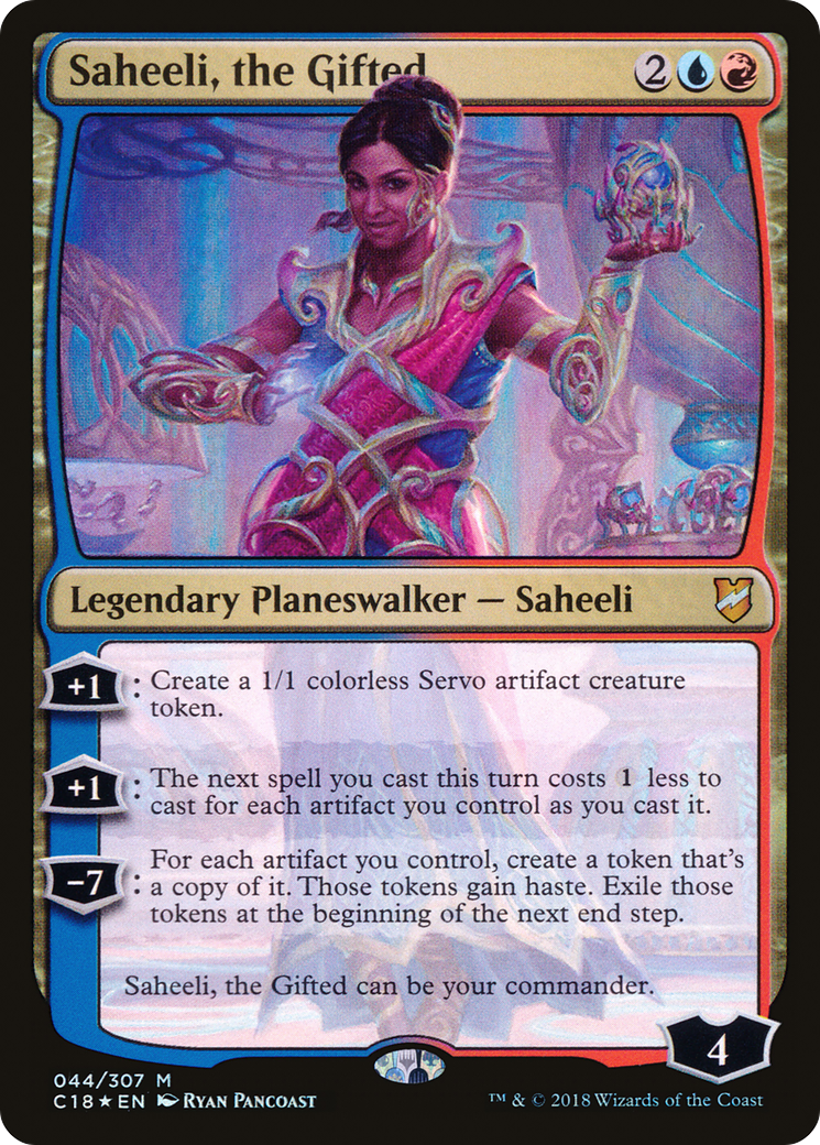 {R} Saheeli, the Gifted [Commander 2018][C18 044] - Misty Mountain Games