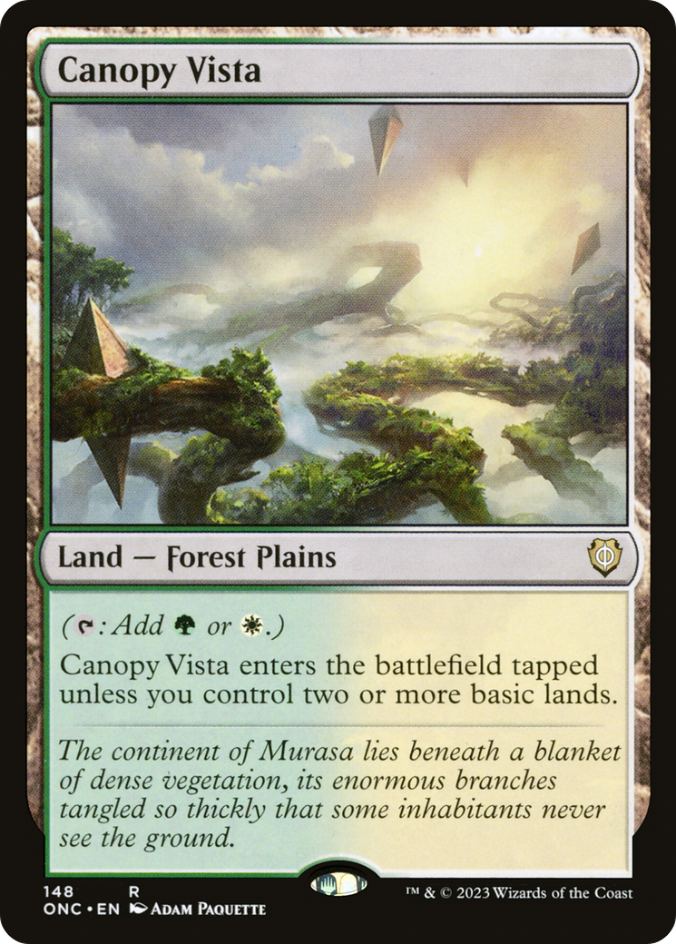 {R} Canopy Vista [Phyrexia: All Will Be One Commander][ONC 148]