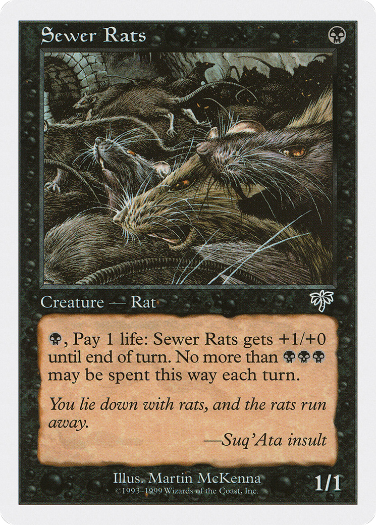 {C} Sewer Rats [Battle Royale][BRB 070]