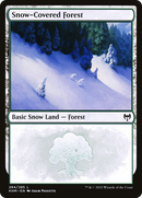 {B}[KHM 284] Snow-Covered Forest (284) [Kaldheim]