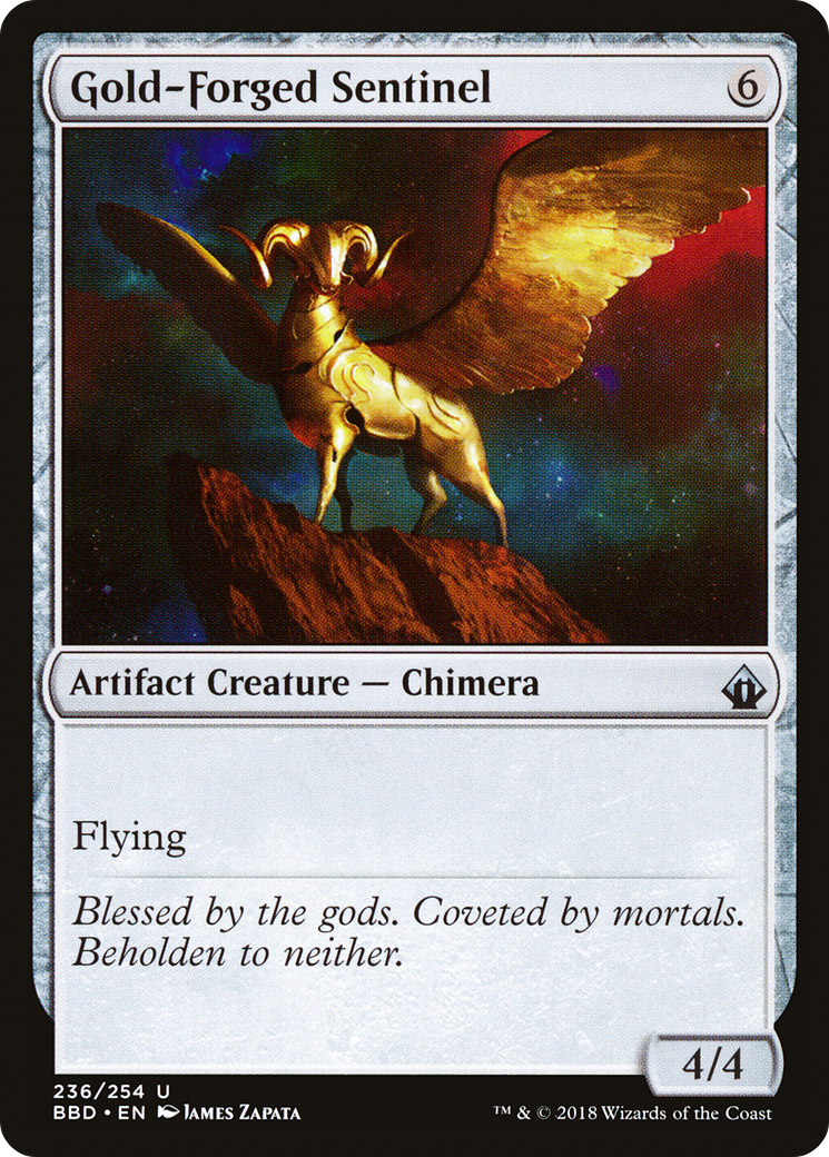 {C} Gold-Forged Sentinel [Battlebond][BBD 236]