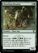{C} Thrashing Mossdog [Ravnica: Clue Edition][CLU 176]