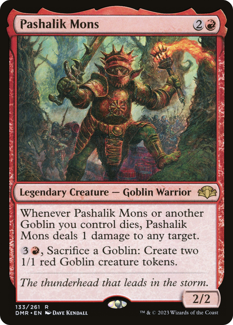 {R} Pashalik Mons [Dominaria Remastered][DMR 133]