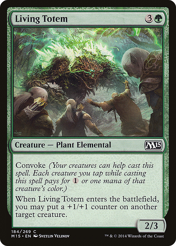 {C} Living Totem [Magic 2015][M15 184]