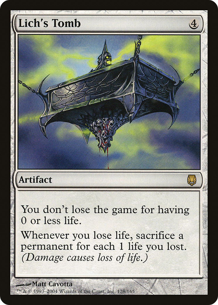 {R} Lich's Tomb [Darksteel][DST 128]
