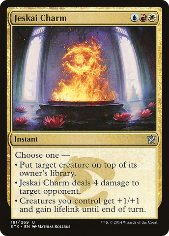 {C} Jeskai Charm [Khans of Tarkir][KTK 181]