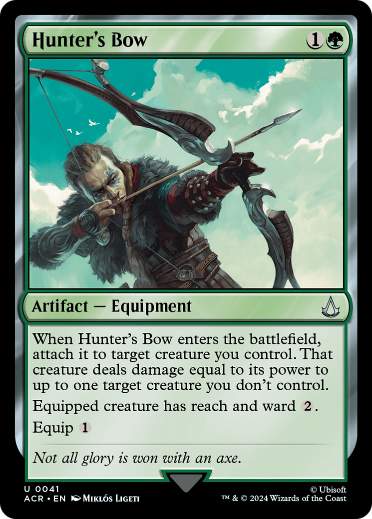 {C} Hunter's Bow [Assassin's Creed][ACR 041]