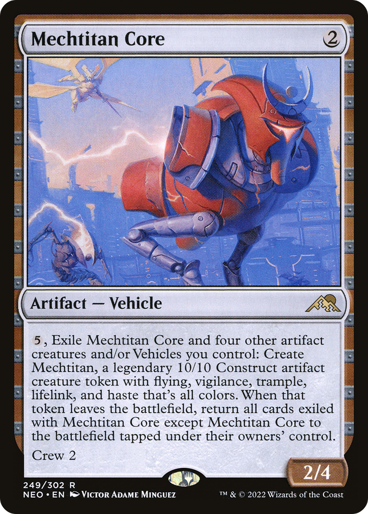 {R} Mechtitan Core [Kamigawa: Neon Dynasty][NEO 249]