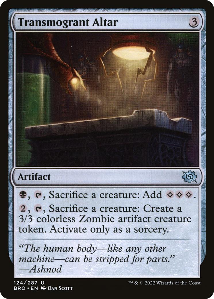 {C} Transmogrant Altar [The Brothers' War][BRO 124]