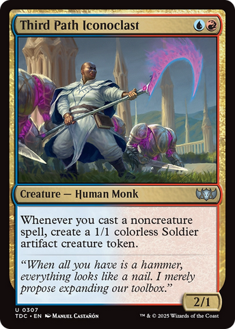 {C} Third Path Iconoclast [Tarkir: Dragonstorm Commander][TDC 307]