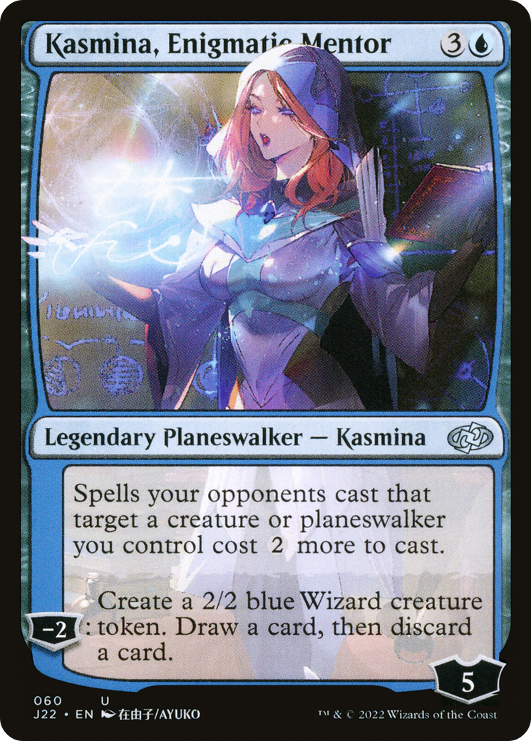 {C} Kasmina, Enigmatic Mentor [Jumpstart 2022][J22 060]