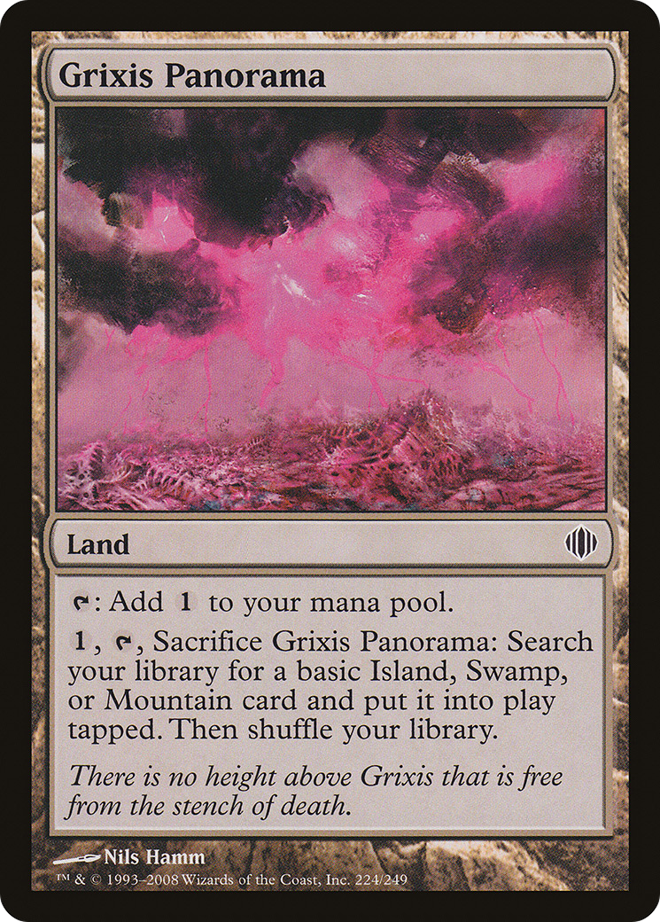 {C} Grixis Panorama [Shards of Alara][ALA 224]