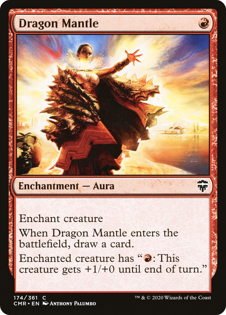 {C} Dragon Mantle [Commander Legends][CMR 174]