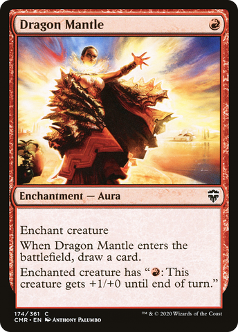 {C} Dragon Mantle [Commander Legends][CMR 174]