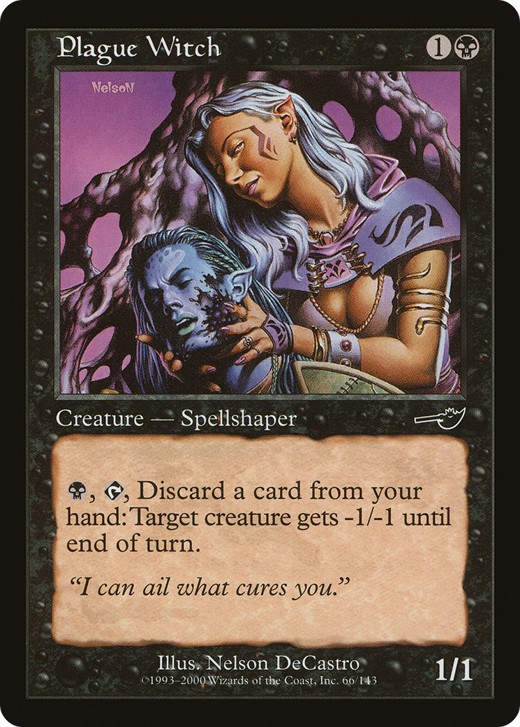 {C} Plague Witch [Nemesis][NEM 066]
