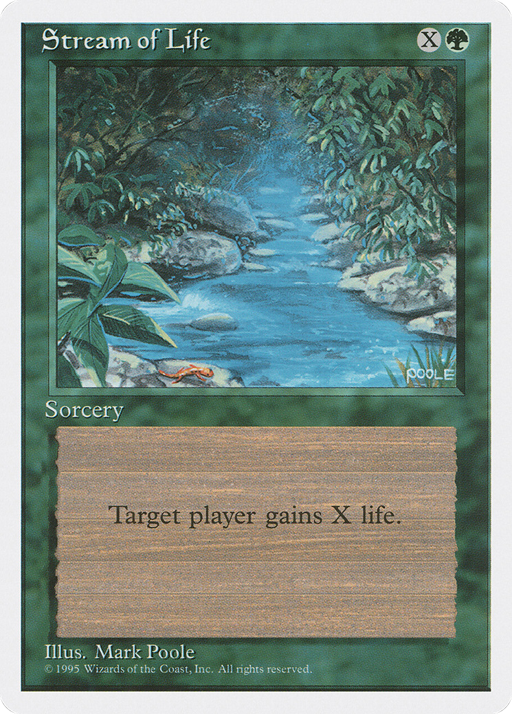 {C} Stream of Life [Fourth Edition][4ED 272]