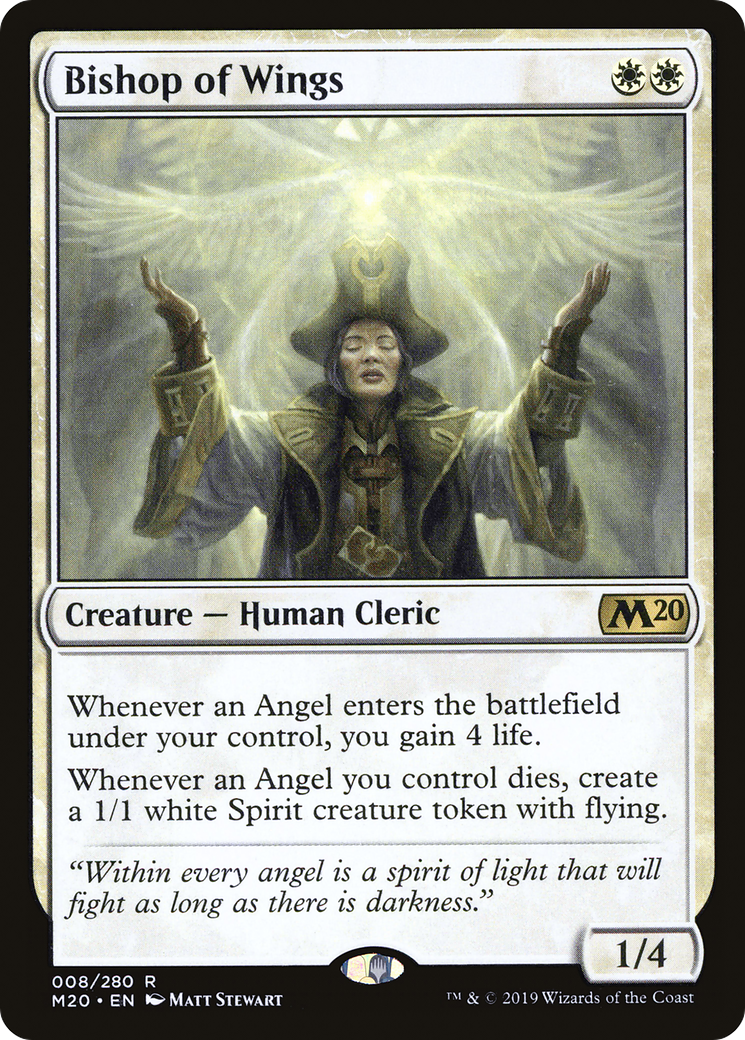 {R} Bishop of Wings [Core Set 2020][M20 008]