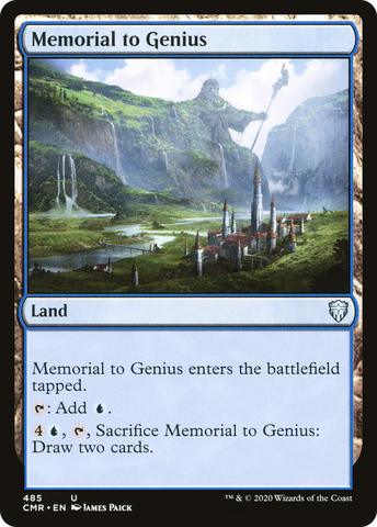 {C} Memorial to Genius [Commander Legends][CMR 485]