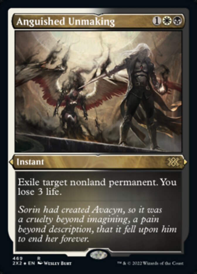 {R} Anguished Unmaking (Foil Etched) [Double Masters 2022][2X2 469]