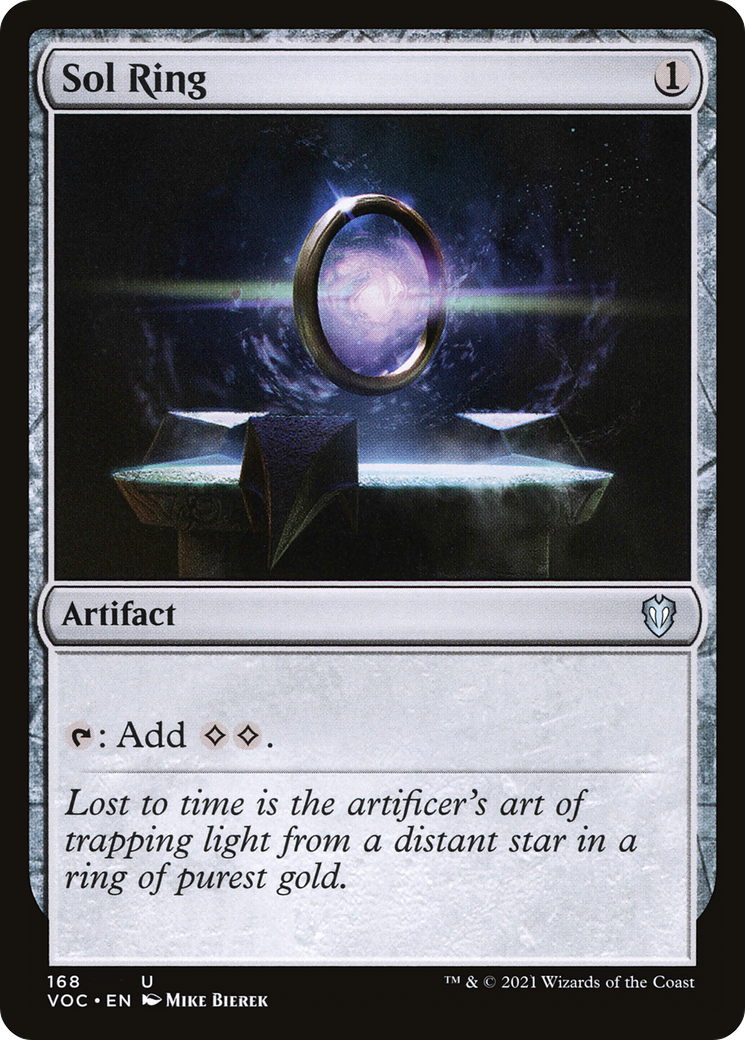 {C} Sol Ring [Innistrad: Crimson Vow Commander][VOC 168]