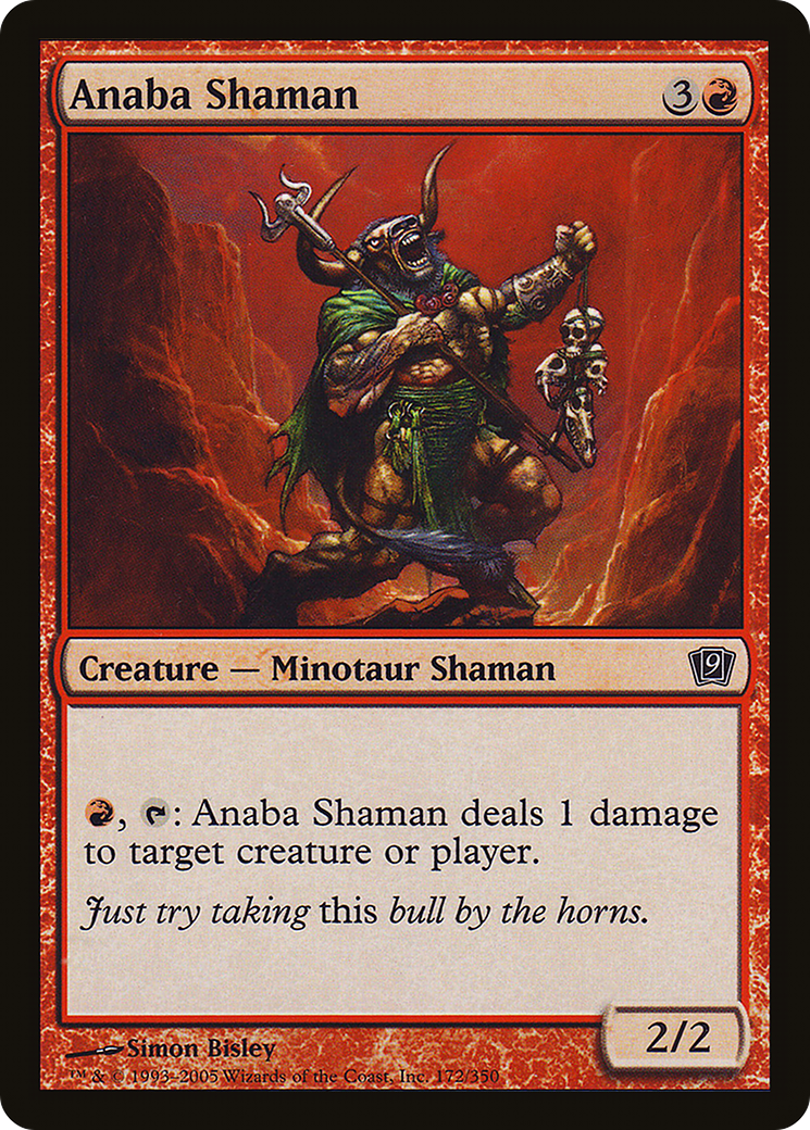 {C} Anaba Shaman [Ninth Edition][9ED 172]