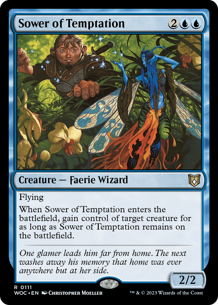 {R} Sower of Temptation [Wilds of Eldraine Commander][WOC 111]