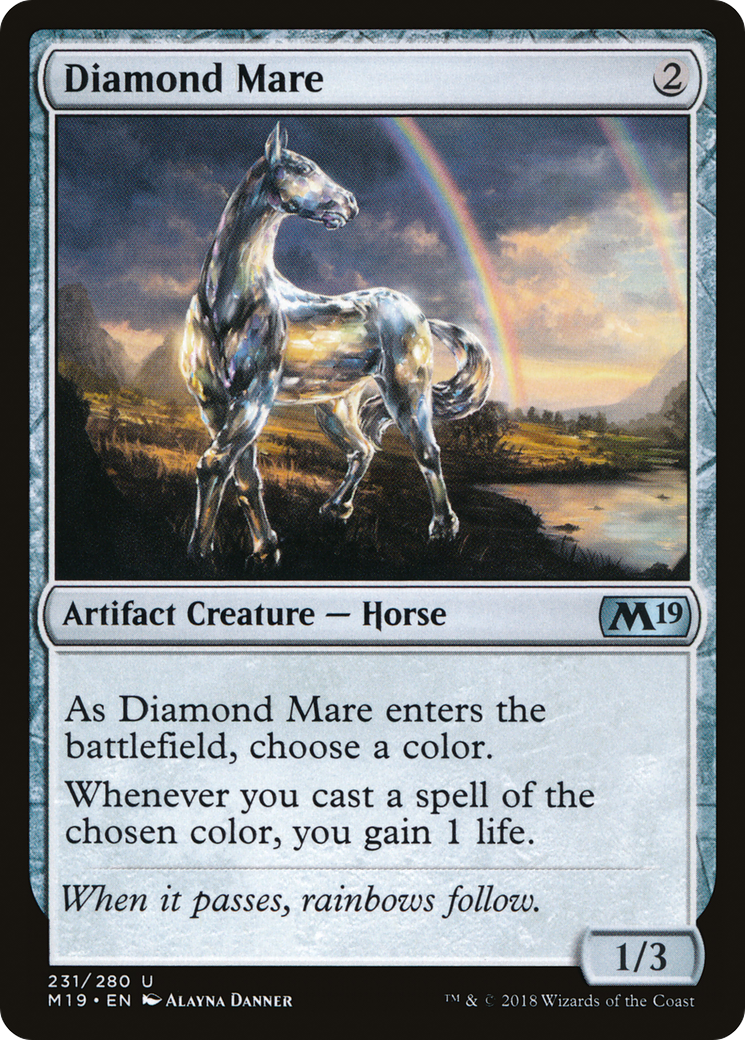 {C} Diamond Mare [Core Set 2019][M19 231]