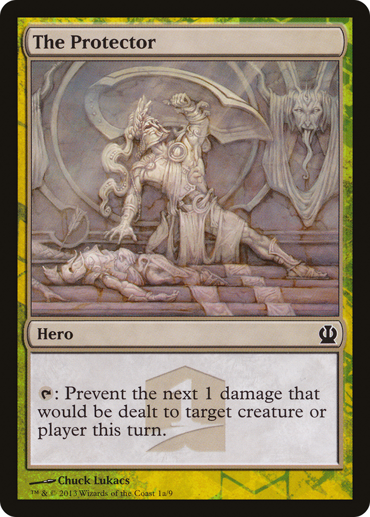 {C} The Protector [Theros Hero's Path][PA THP1 1A]