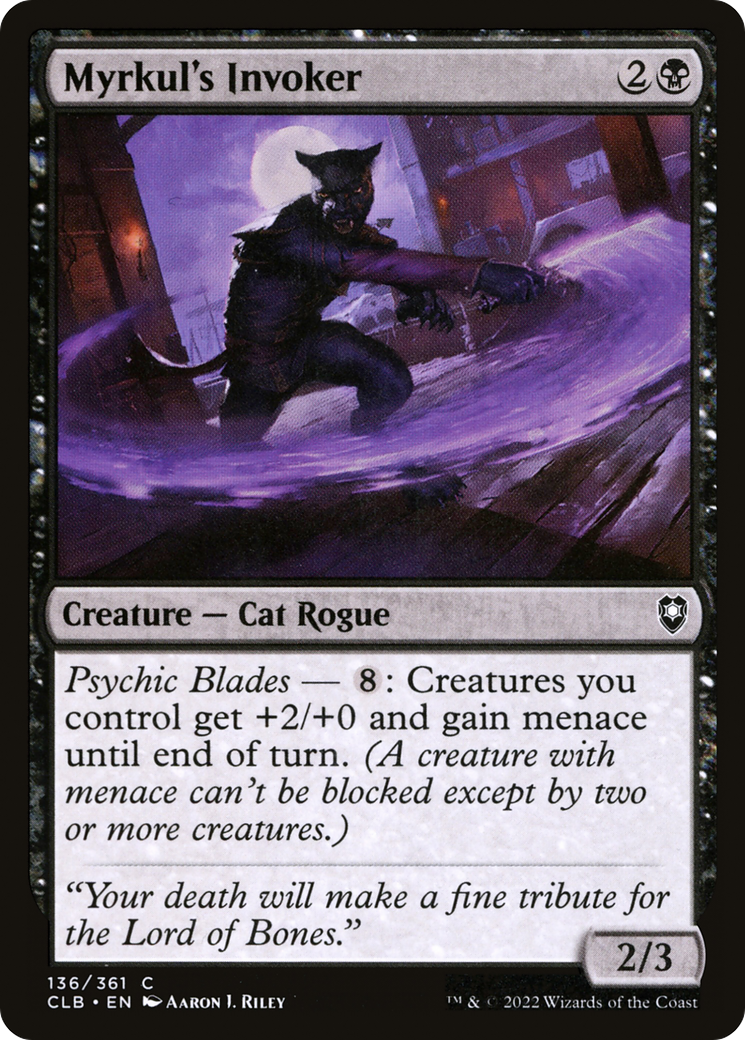 {C} Myrkul's Invoker [Commander Legends: Battle for Baldur's Gate][CLB 136]